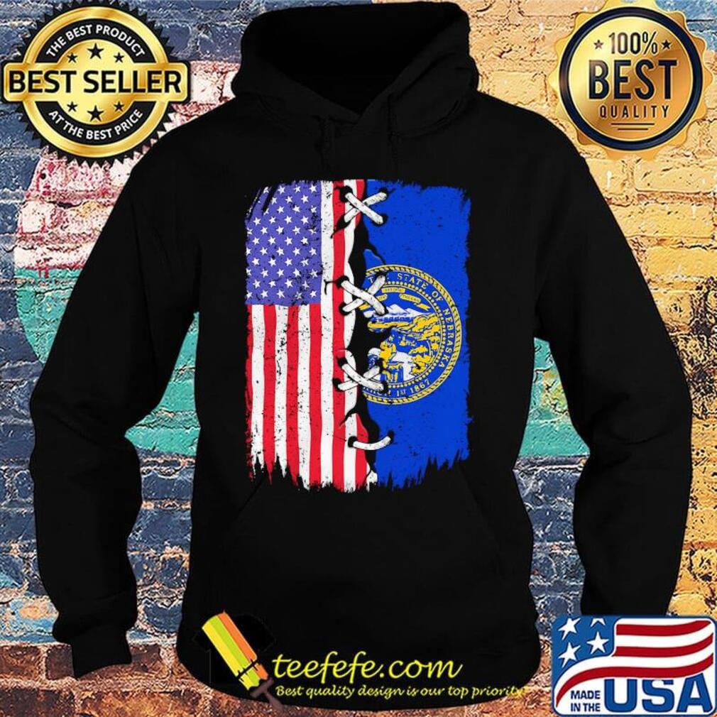 Nebraska and American flag independence day s Hoodie Nebraska and American flag independence day s Hoodie