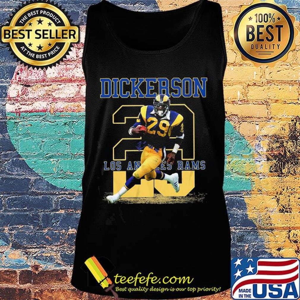 Ness eric dickerson 29 los angeles rams s Tank top Ness eric dickerson 29 los angeles rams s Tank top