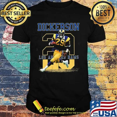 Ness eric dickerson 29 los angeles rams shirt