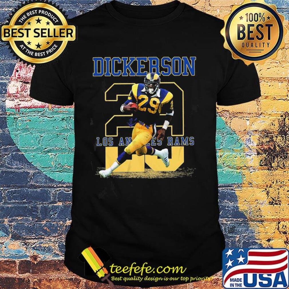 Ness eric dickerson 29 los angeles rams shirt
