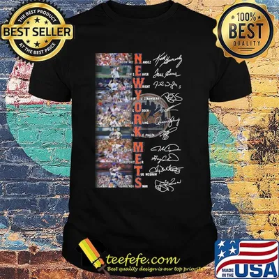 New York Mets team Keith Hernandez Tom Seaver signature shirt