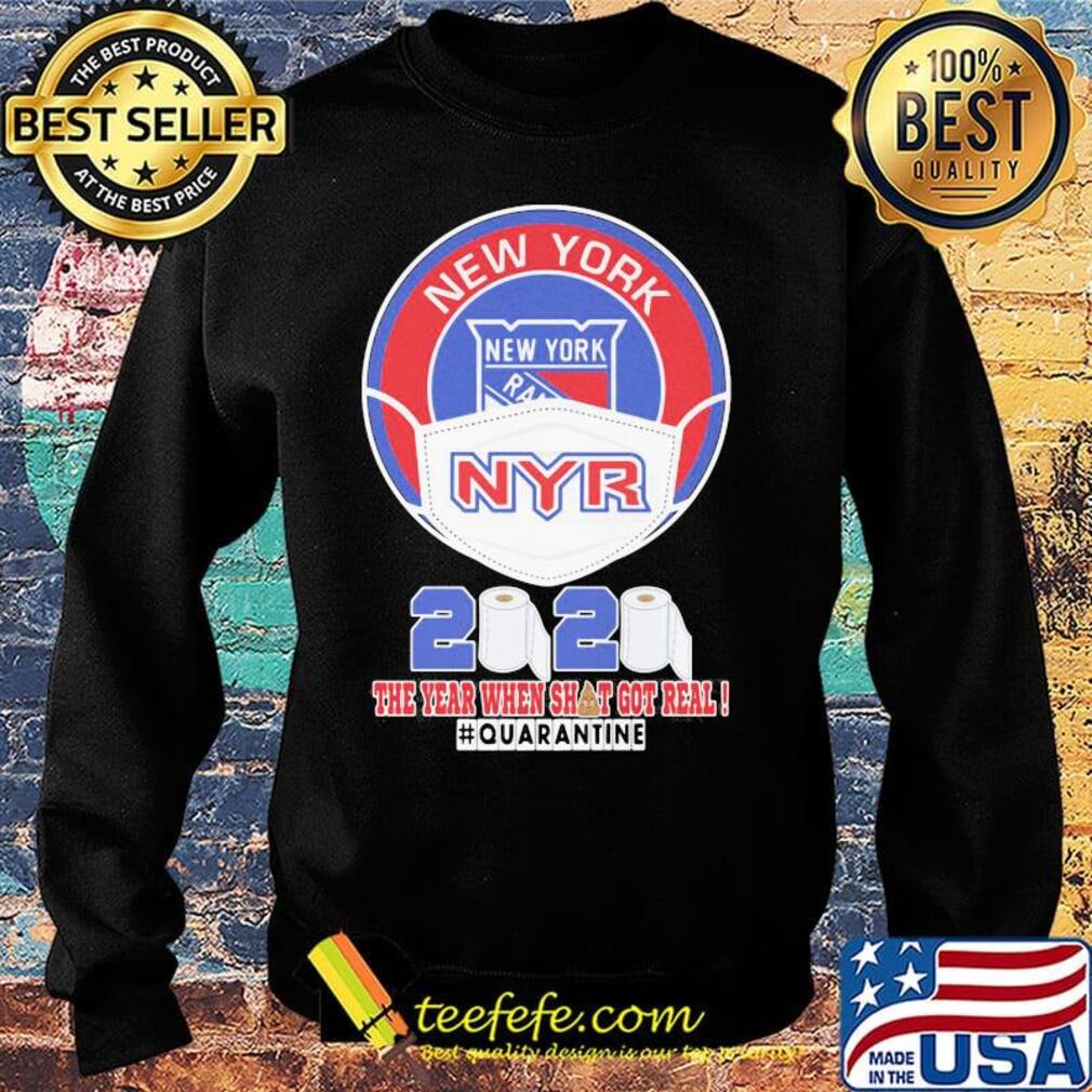 New york rangers hockey mask 2020 the year when shit got real quarantine toilet paper s Sweater New york rangers hockey mask 2020 the year when shit got real quarantine toilet paper s Sweater
