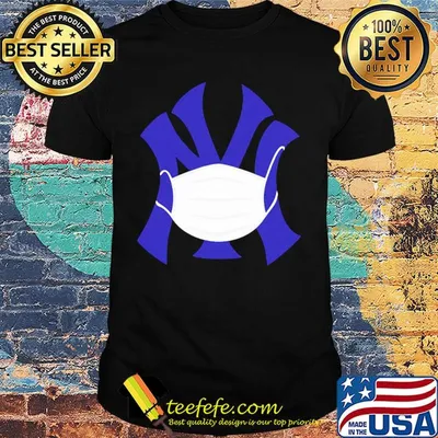 New york yankees baseball mask covid-19 shirt