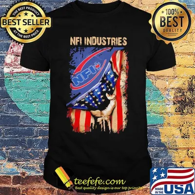 Nfi industries american flag independence day shirt
