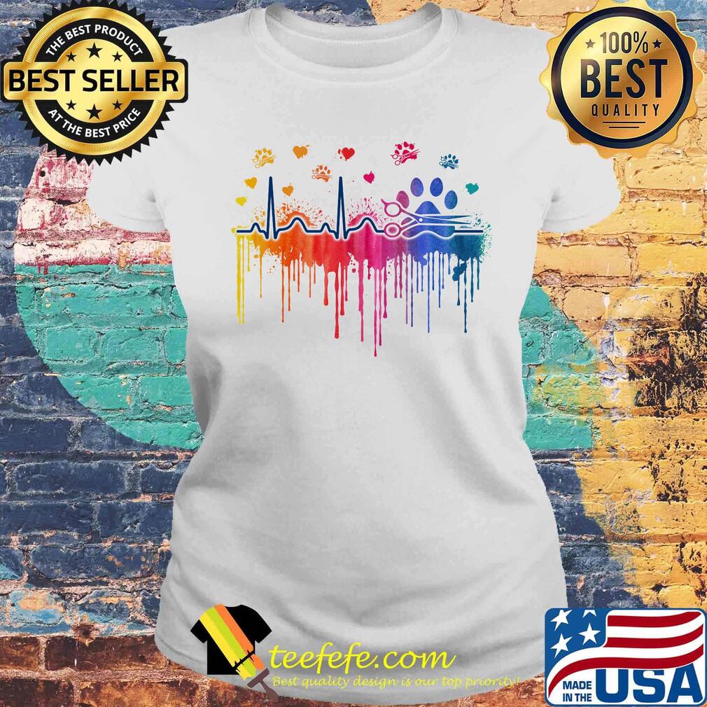 Nice Proud Dog Groomer Color Shirt Laides tee Nice Proud Dog Groomer Color Shirt Laides tee