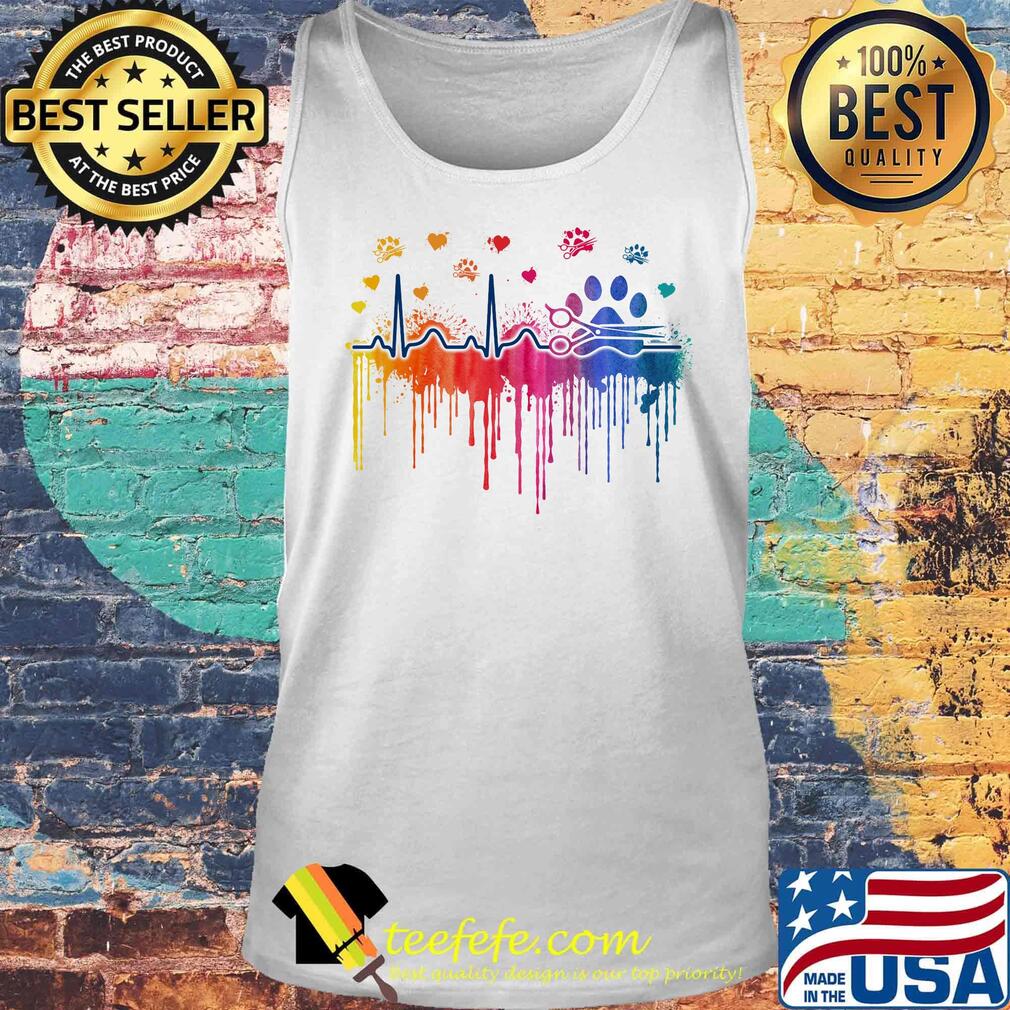 Nice Proud Dog Groomer Color Shirt Tank top Nice Proud Dog Groomer Color Shirt Tank top