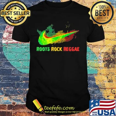 Nike roots rock reggae shirt