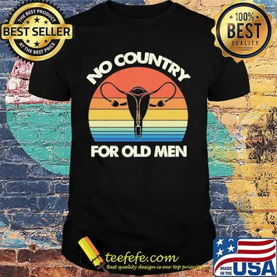 No Country For Old Men Logo Cow Vintage Retro Shirt