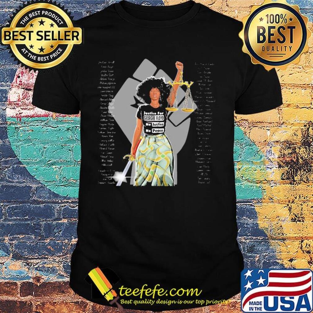 No Justice for Georgre Floyd No Peace Shirt