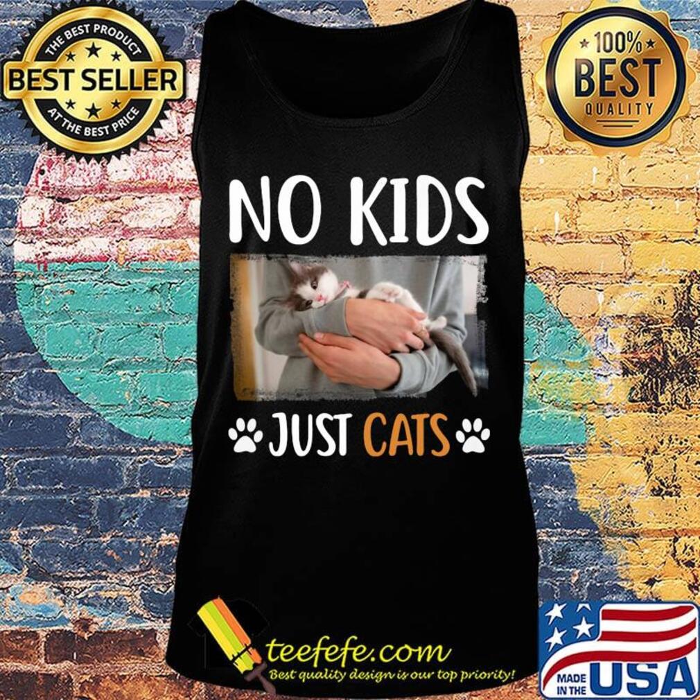 No kids just paw cats s Tank top No kids just paw cats s Tank top