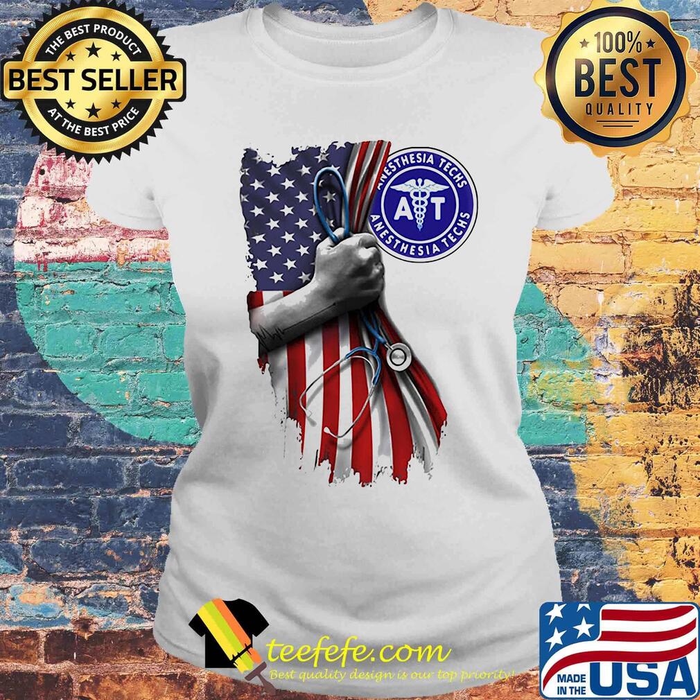 Nurse anesthesia techs american flag independence day s Laides tee Nurse anesthesia techs american flag independence day s Laides tee