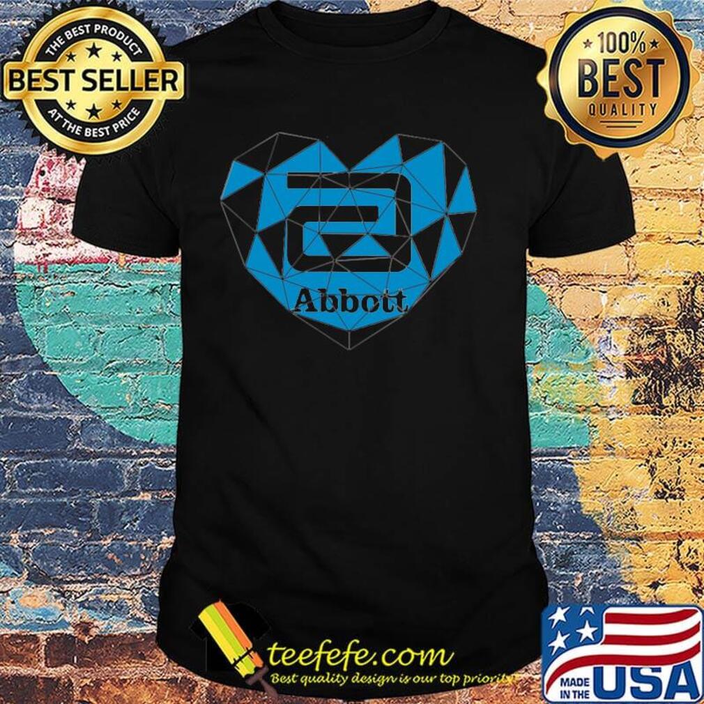 Official abbott logo heart shirtOfficial abbott logo heart shirt
