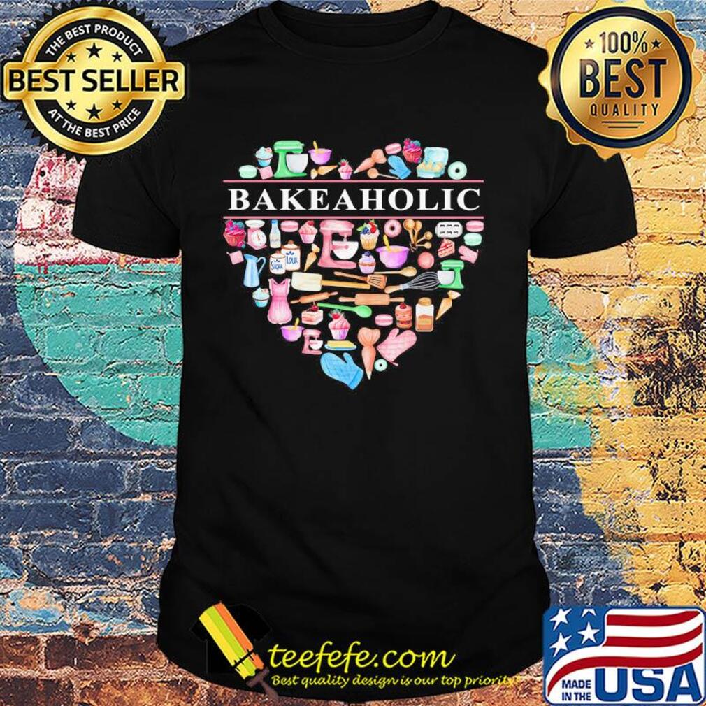 Official Bakeaholic heart shirt