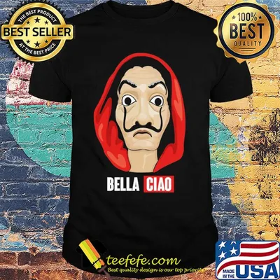 Official bella ciao art shirt