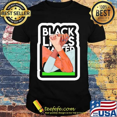 Official black lives matter 2020 black shirt