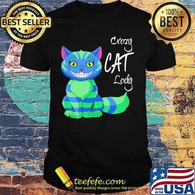 Official Crazy Cat Lady Shirt
