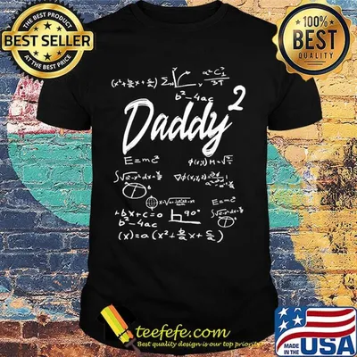 Official Daddy Math Formula Shirt