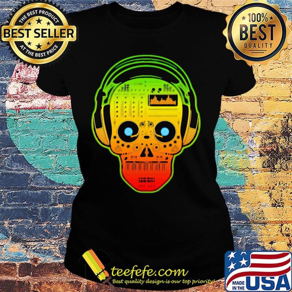 Official DJ Sugar Skull Shirt Ladies tee Official DJ Sugar Skull Shirt Ladies tee
