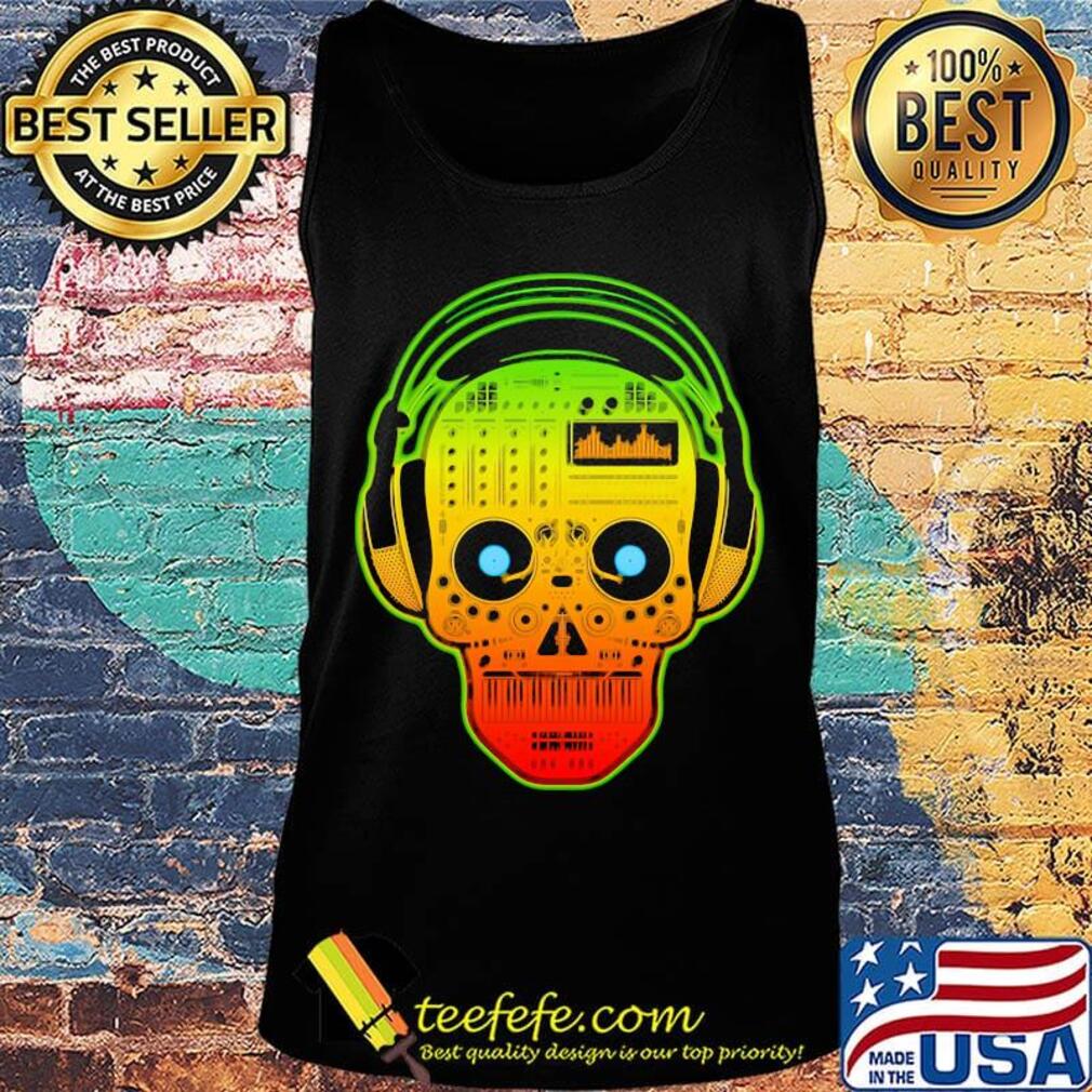 Official DJ Sugar Skull Shirt Tank top Official DJ Sugar Skull Shirt Tank top
