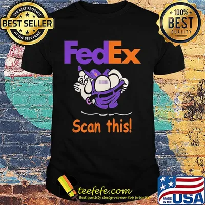 Official fedex scan this shirt
