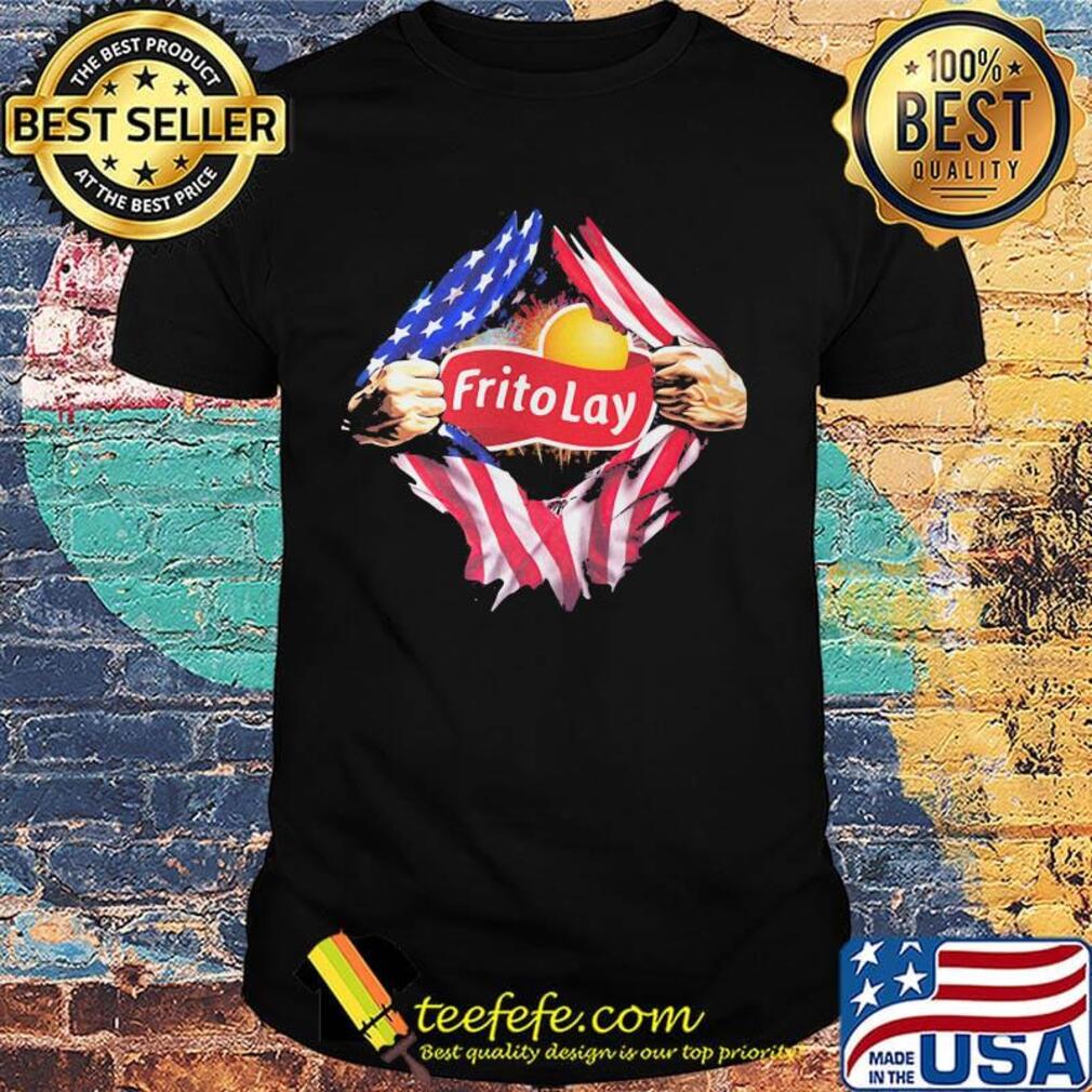 Official Frito Lay American flag independence day shirt