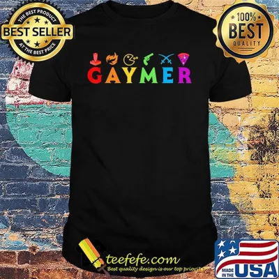 Official Gaymer LGBT shirt