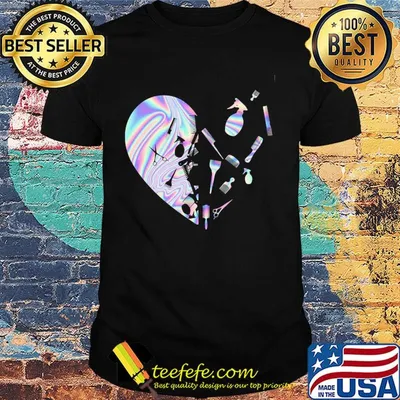 Official Hair stylist heart shirt