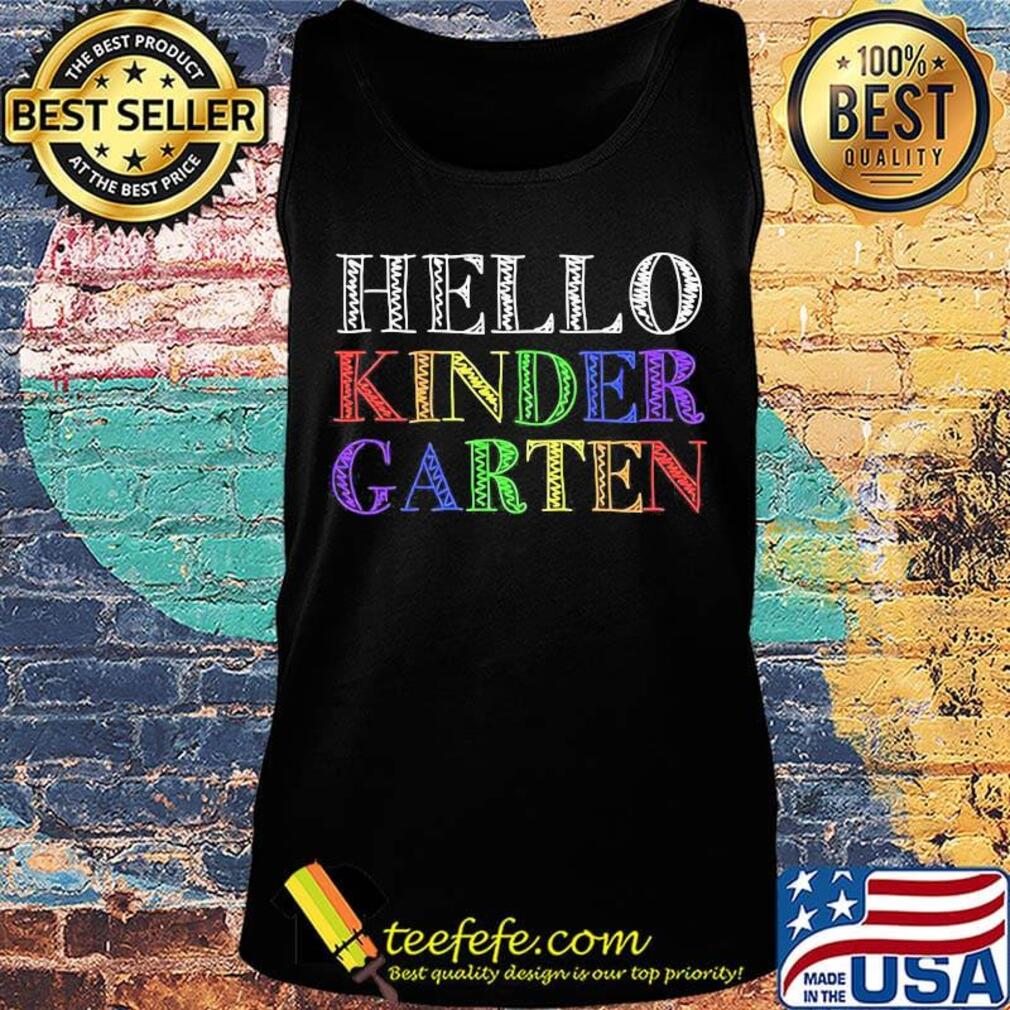 Official hello kinder garten s Tank top Official hello kinder garten s Tank top