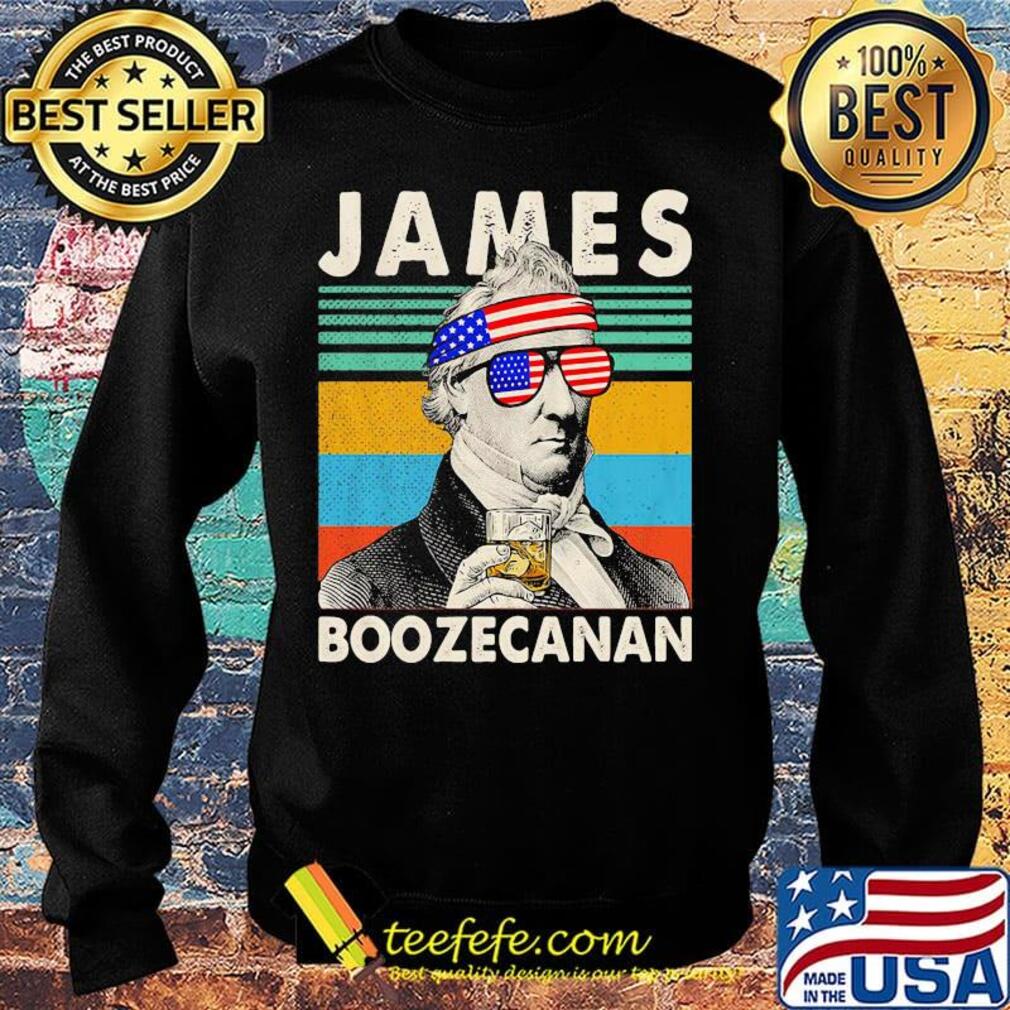 Official james boozecan wine american flag veteran independence day vintage retro s Sweater Official james boozecan wine american flag veteran independence day vintage retro s Sweater