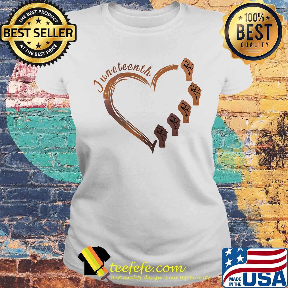 Official Juneteenth Black Lives Matter Shirt Laides tee Official Juneteenth Black Lives Matter Shirt Laides tee