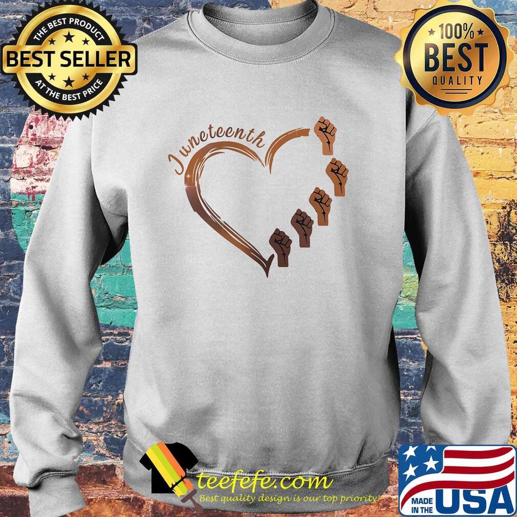 Official Juneteenth Black Lives Matter Shirt Sweater Official Juneteenth Black Lives Matter Shirt Sweater