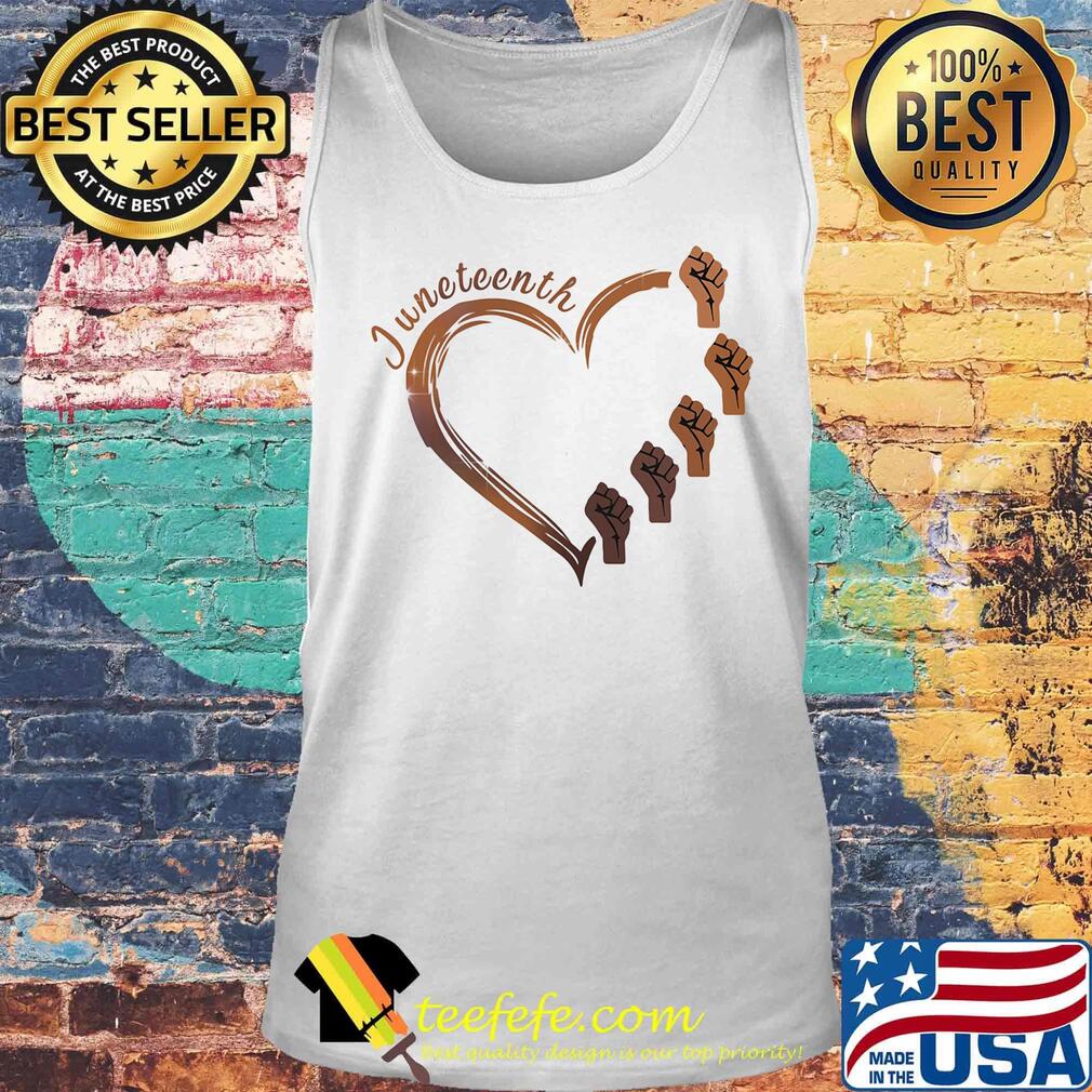 Official Juneteenth Black Lives Matter Shirt Tank top Official Juneteenth Black Lives Matter Shirt Tank top