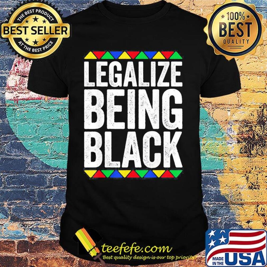 Official Legalize being black shirt