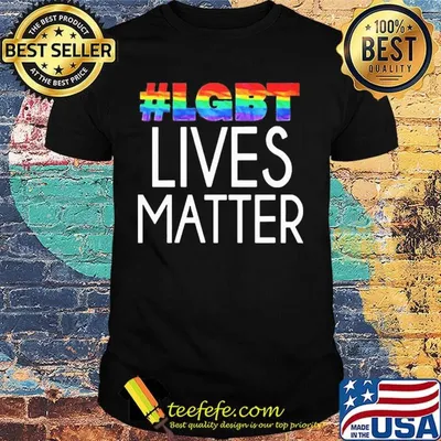 Official lgbt lives matter shirt