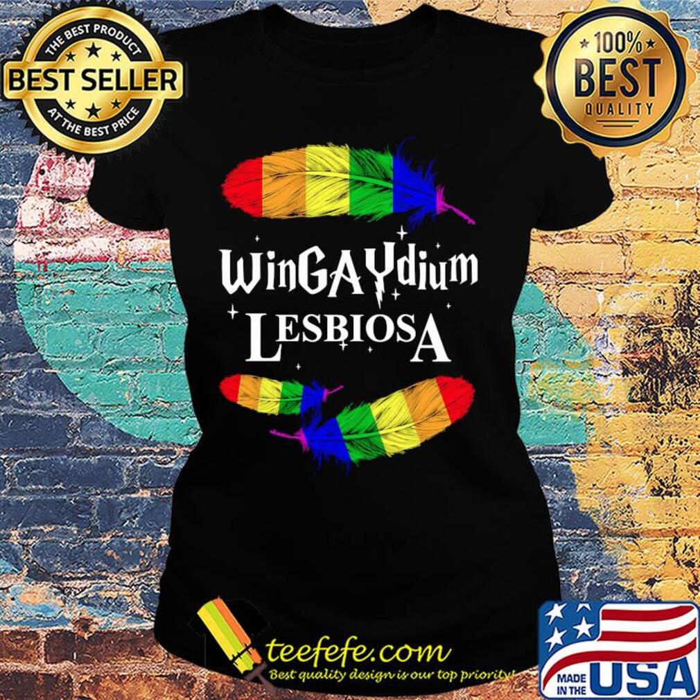 Official lgbt wingaydium lesbiosa s Ladies tee Official lgbt wingaydium lesbiosa s Ladies tee
