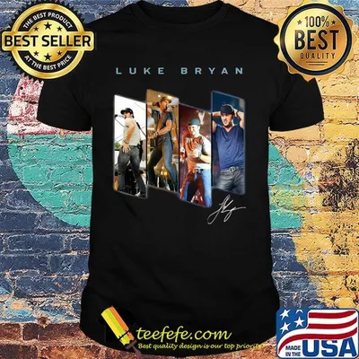 Official Luke Bryan signature shirt