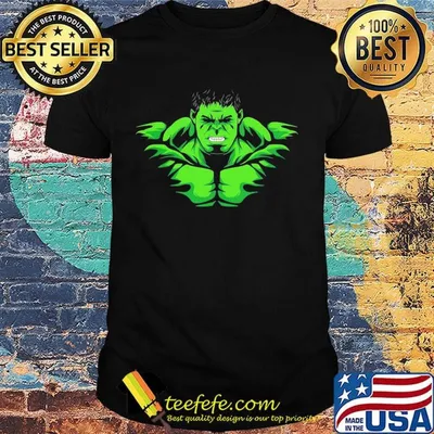 Official marvel hulk strong shirt