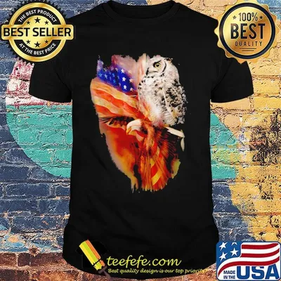 Official Owl American Wings Independence Day Shirt