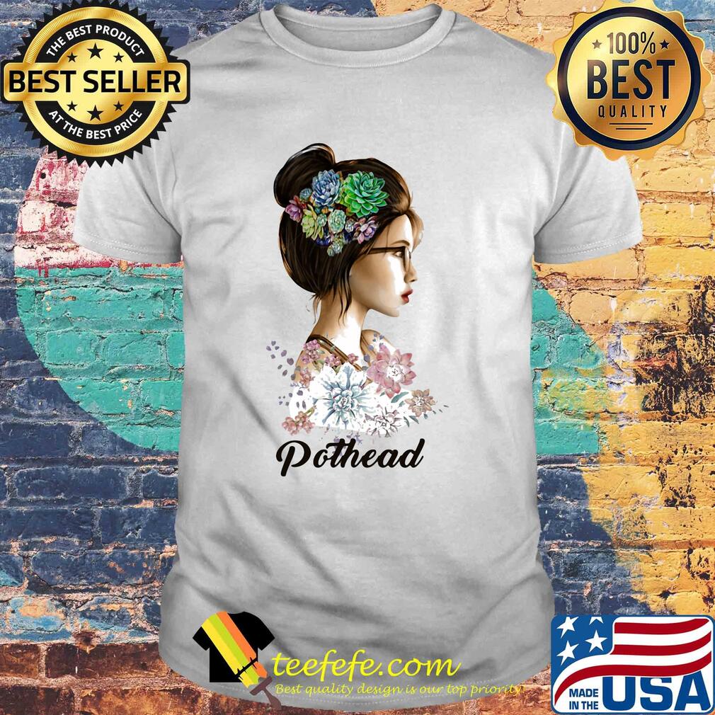 Official pothead girl flower shirt
