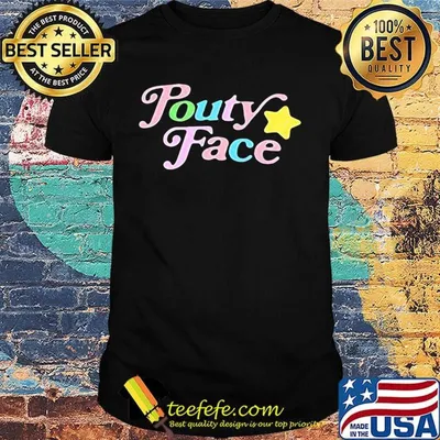 Official pouty face stars shirt
