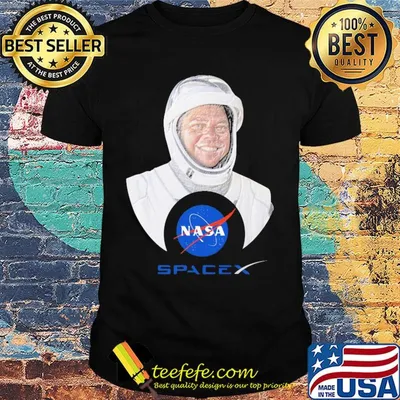 Official SpaceX Nasa Mashup shirt
