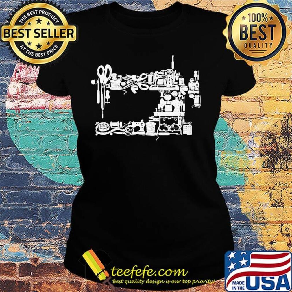 Official Stitching Embroidery Machine Shirt Ladies tee Official Stitching Embroidery Machine Shirt Ladies tee