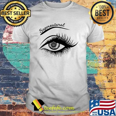 Official supernatural eye girl shirt