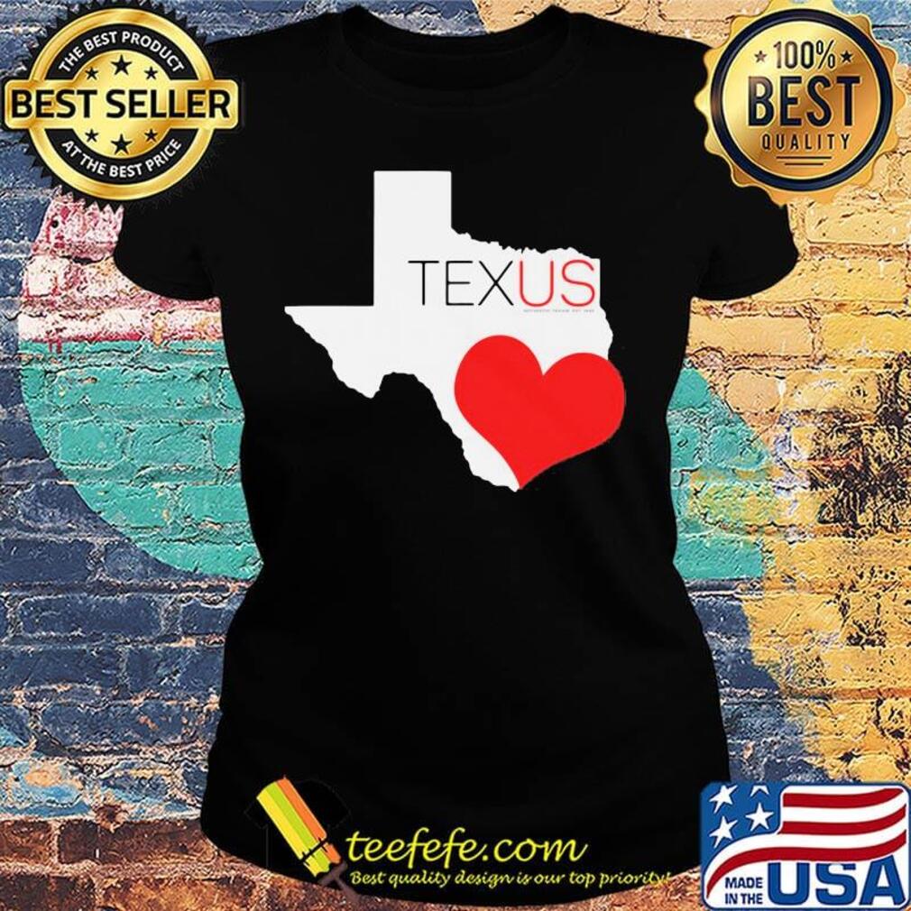 Official Texas heart map s Ladies tee Official Texas heart map s Ladies tee