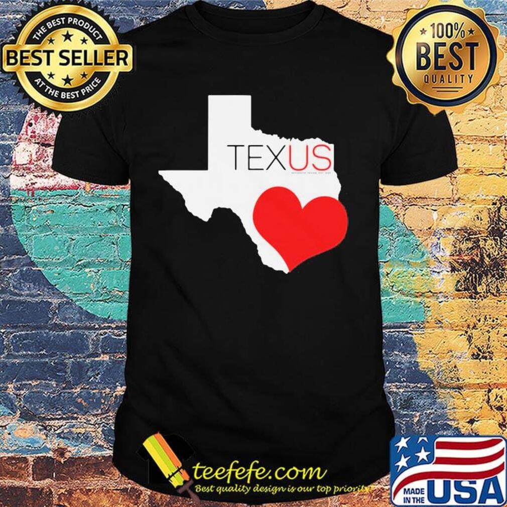 Official Texas heart map shirt Official Texas heart map shirt