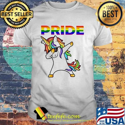 Official unicorn pride lgbt shirt