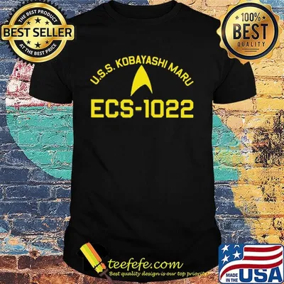 Official USS Kobayashi Maru Ecs 1022 shirt
