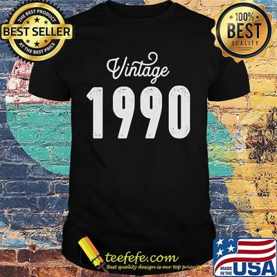 Official Vintage 1990 shirt