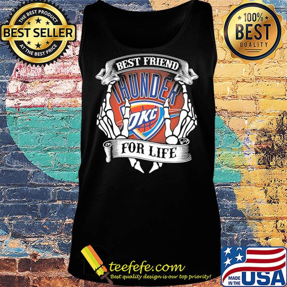 Oklahoma city thunder best friend for life seketon s Tank top Oklahoma city thunder best friend for life seketon s Tank top