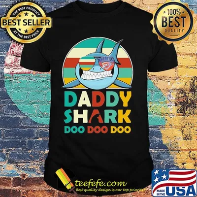 Oklahoma city thunder daddy shark doo doo doo vintage shirt